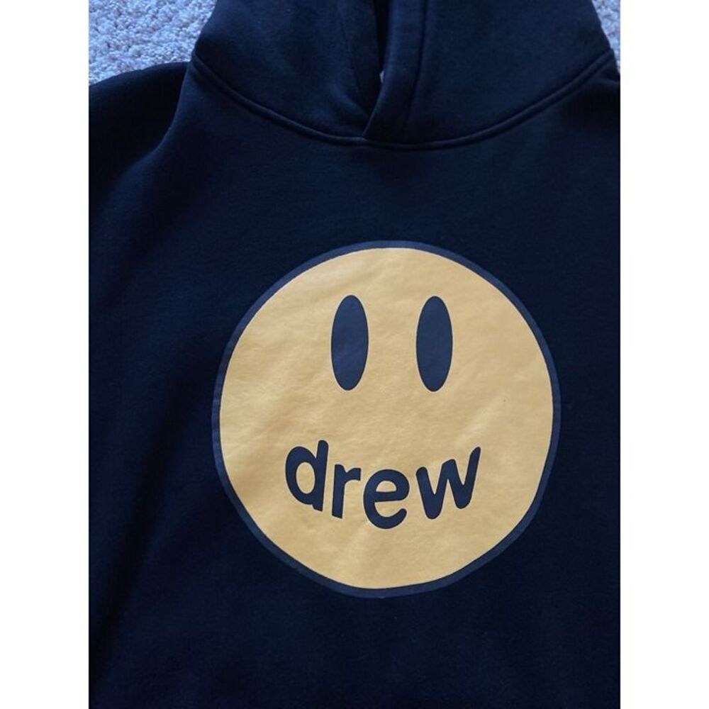 Drew-house Men's Black Hoodie - Picture 2 of 9